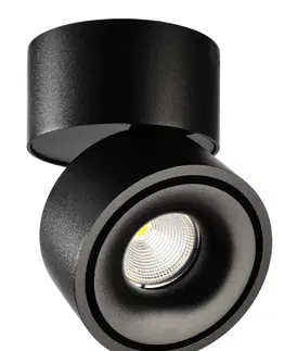 LED bodová svítidla Light Impressions Deko-Light stropní přisazené svítidlo Uni II 220-240V AC/50-60Hz 12,00 W 3000 K 670 lm tmavě černá RAL 9005 348179