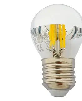 Žárovky  LED Žárovka se zrcadlovým vrchlíkem DECOR MIRROR P45 E27/5W/230V 4200K stříbrná 