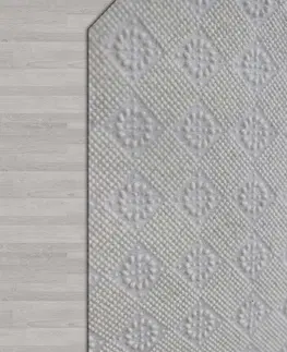 Koberce a koberečky Conceptum Hypnose Koberec Octagon 120x180 cm hnědý
