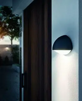 LED venkovní nástěnná svítidla Philips Dust VENKOVNÍ SVÍTIDLO NÁSTĚNNÉ ČERNÁ 1x3W 230V 16407/93/16