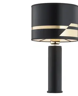 Lampy Argon Argon 4234 - Stolní lampa ALMADA 1xE27/15W/230V černá/mosaz 