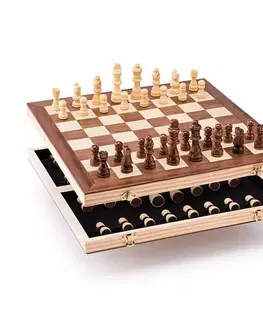 Dřevěné hračky Popular Královské šachy, 38 x 20 x 5,5 cm