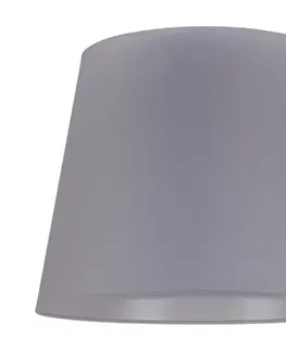 Lampy   - Stínidlo CLASSIC L E27 pr. 38 cm šedá 