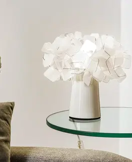 Stolní lampy na noční stolek Slamp Slamp Clizia - designová stolní lampa, šedá