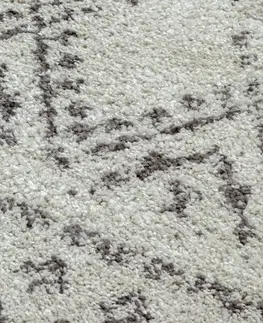 Koberce a koberečky Dywany Lusczow Kusový shaggy koberec BERBER RABAT krémový, velikost 120x170