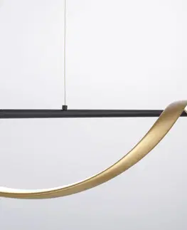 Inteligentní lustry Q-Smart-Home Paul Neuhaus Q-Swing závěsné světlo antracit/mosaz