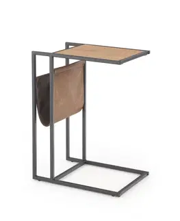Konferenční stolky Odkládací stolek COMPACT Halmar