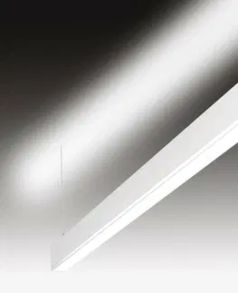 LED lustry a závěsná svítidla SEC Závěsné LED svítidlo přímé a nepřímé osvětlení WEGA-MODULE2-FAB-DIM-DALI, 50 W, černá, 1409 x 50 x 94 mm, 3000 K, 5950 lm 320-B-553-01-02-SP