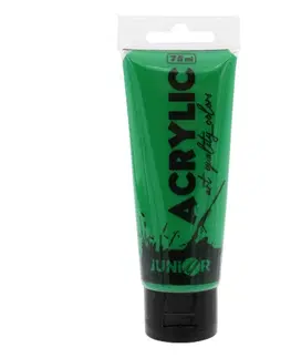 Hračky JUNIOR - Akrylová barva 75 ml - zelená/green