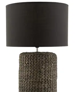 Lampy Stolní lampa s textilním stínidlem Odile L – Ø 42*68 cm J-Line by Jolipa 1535