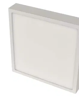 LED stropní svítidla EMOS LED svítidlo NEXXO bílé, 17 x 17 cm, 12,5 W, teplá/neutrální bílá ZM6133