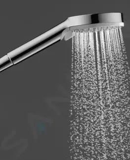Sprchy a sprchové panely HANSGROHE Vernis Blend Sprchový set Showerpipe 200 s termostatem, matná černá 26276670