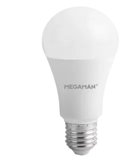 LED žárovky MEGAMAN LED bulb A60 15.5W/120W E27 3000K 1900lm NonDim 15Y opal LG268155-OPv00/830