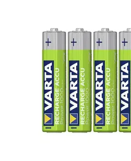 Baterie primární VARTA Varta 5703301404 - 4 ks Nabíjecí baterie RECHARGE  AAA 1,2V 