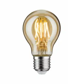 LED žárovky PAULMANN LED žárovka 6,5 W E27 zlatá zlaté světlo 287.15