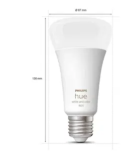 Chytré žárovky Philips Hue Philips Hue White+Color E27 15W LED žárovka
