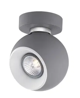 Moderní bodová svítidla NOVA LUCE bodové svítidlo TORE matný šedý hliník GU10 1x10W 230V IP20 bez žárovky 666001