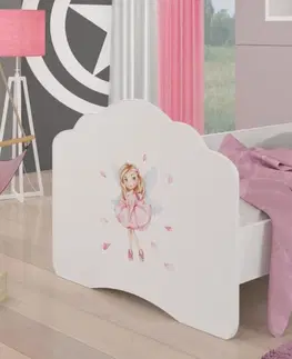 Postele ArtAdrk Dětská postel CASIMO | se zábranou Provedení: Princess