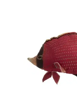 Dekorační polštáře Červený polštář Fish Dory - 62*15*33cm J-Line by Jolipa 94375
