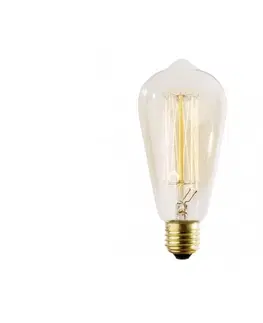 Žárovky  Průmyslová dekorační stmívatelná žárovka SELEBY ST64 E27/60W/230V 2200K 