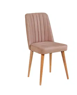 Kuchyňské a jídelní židle Jídelní židle STORMI borovice atlantic béžová