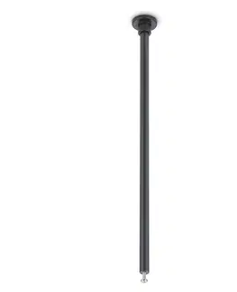 Svítidla pro 2fázový kolejnicový systém Trio Lighting Montážní tyč pro DUOline kolejnici, černá, 25 cm