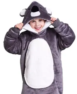 Hračky COZY NOXXIEZ - CH304 Koala - hřejivá televizní mikinová deka pro děti 3 - 6 let