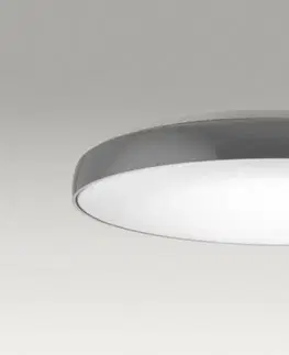 LED stropní svítidla LED Stropní přisazené svítidlo AZzardo Cortona 41 3000K grey AZ2735 24W 1840lm 3000K IP20 41cm šedé stmívatelné