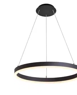 Závěsná světla Arcchio Arcchio Albiona LED závěsné světlo, 1 kruh, 60 cm
