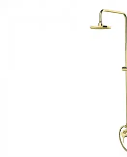 Sprchy a sprchové panely HOPA Nástěnný sprchový set DECCO/ILLUSION zlatá BABPDINZL