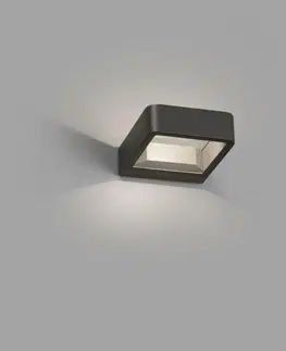 LED venkovní nástěnná svítidla FARO AXEL nástěnná lampa, tmavě šedá