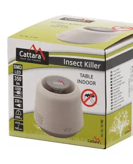 Lapače a odpuzovače Cattara Svítilna TABLE INDOOR USB 5V, infra lapač hmyzu