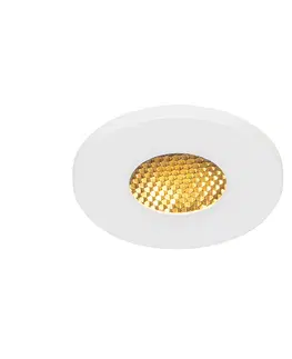 Podhledove svetlo Moderní koupelnová zapuštěná bodová bílá IP54 - Shed Honey