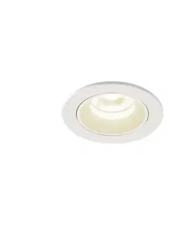 LED podhledová svítidla SLV BIG WHITE NUMINOS XS zápustné stropní svítidlo bílé 4000 K 55° 1005551