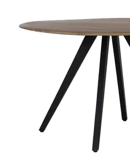 Jídelní stoly Kulatý jídelní stůl s dřevěnou deskou z akáciového dřeva Mimoso - Ø 120*78 cm Light & Living 6744183
