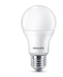 LED žárovky Philips Philips E27 LED žárovka A60 8W 2700K matná set 6ks