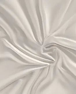 Prostěradla Kvalitex Saténové prostěradlo Luxury collection, bílá, 140 x 200 cm