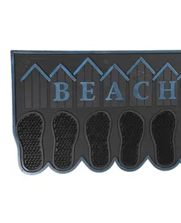 Rohožky Gumová rohožka před dveře Beach - 75*45*1 cm Clayre & Eef MC179