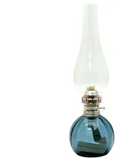Lampy Floriánova huť Petrolejová lampa BASIC 38 cm kouř 