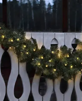 Vánoční osvětlení STAR TRADING Osvětlená LED girlanda Ottawa Swag 1,5 m