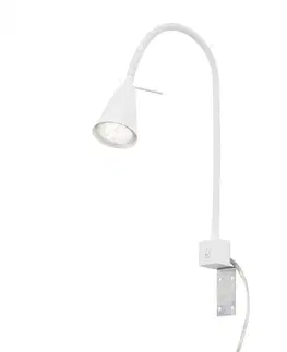 LED bodová svítidla BRILONER Flexibilní nástěnné svítidlo 40,3 cm 1xGU10 5W 400lm bílé BRI 2080-016