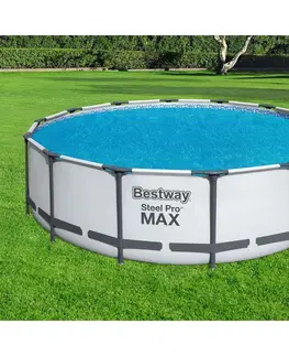 Bazény Bestway Solární plachta na kruhový bazén Flowclear, pr. 417 cm