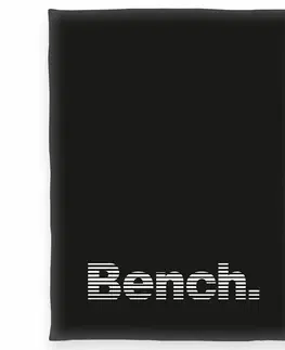 Přikrývky Bench Deka černo-bílá, 150 x 200 cm