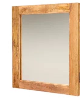 Koupelnový nábytek Zrcadlo Guru 50x60 z masivu mango