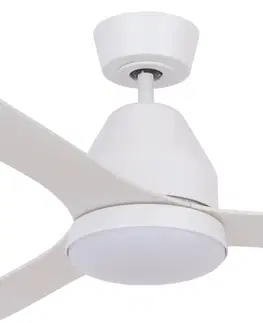 Stropní ventilátory se světlem Beacon Lighting Stropní ventilátor Whitehaven s LED světlem, bílá