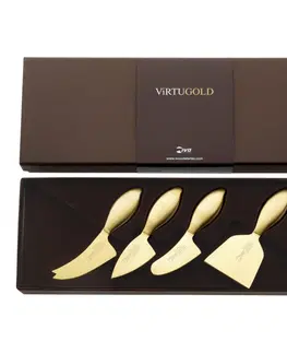 Kuchyňské nože Sada kuchyňských nožů na sýr IVO ViRTU GOLD 4 ks 39079