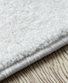 Koberce a koberečky Dywany Lusczow Kusový koberec SKETCH CAMERON bílý /šedý trellis, velikost 180x270