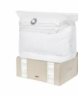 Úložné boxy Compactor Compactor Life 2.0. vakuový úložný box s pouzdrem - XXL 210 litrů, 65 x 50 x 27 cm