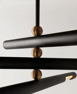 Designová závěsná svítidla HUDSON VALLEY závěsné svítidlo HENDRIX kov bronz E27 3x13W F6886-CE