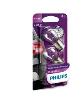 Autožárovky Philips P21/5W Vision Plus 12V 12499VPB2